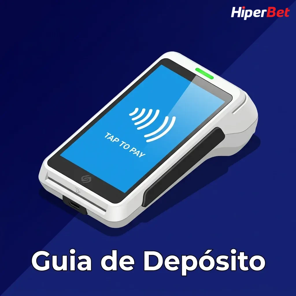 Step-by-step Pix deposit guide showing login, payment selection, QR Code scan, and instant confirmation process.