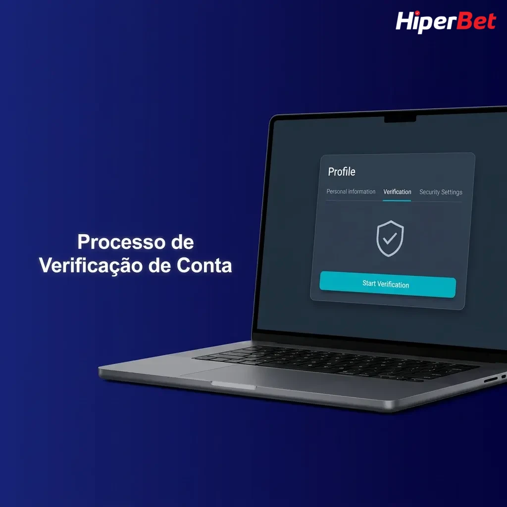 Hiperbet account verification process showing steps to submit ID and address proof for identity confirmation