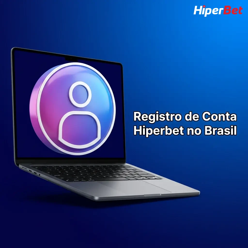 Passo a passo para registro de conta na Hiperbet Brasil com formulário de cadastro e opções de depósito